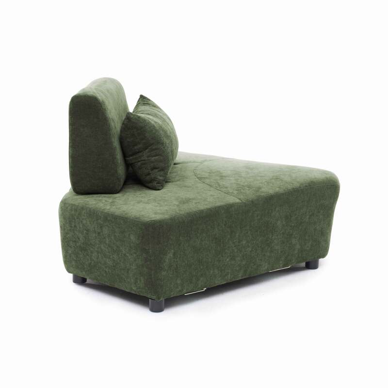 Sillón esquinero de tela para sofá modular con cojín (5/8)