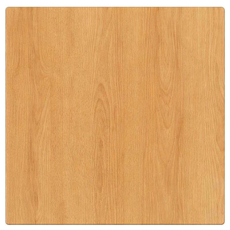 Tablero cuadrado de madera moldeada laminada 70 x 70 cm (3/6)
