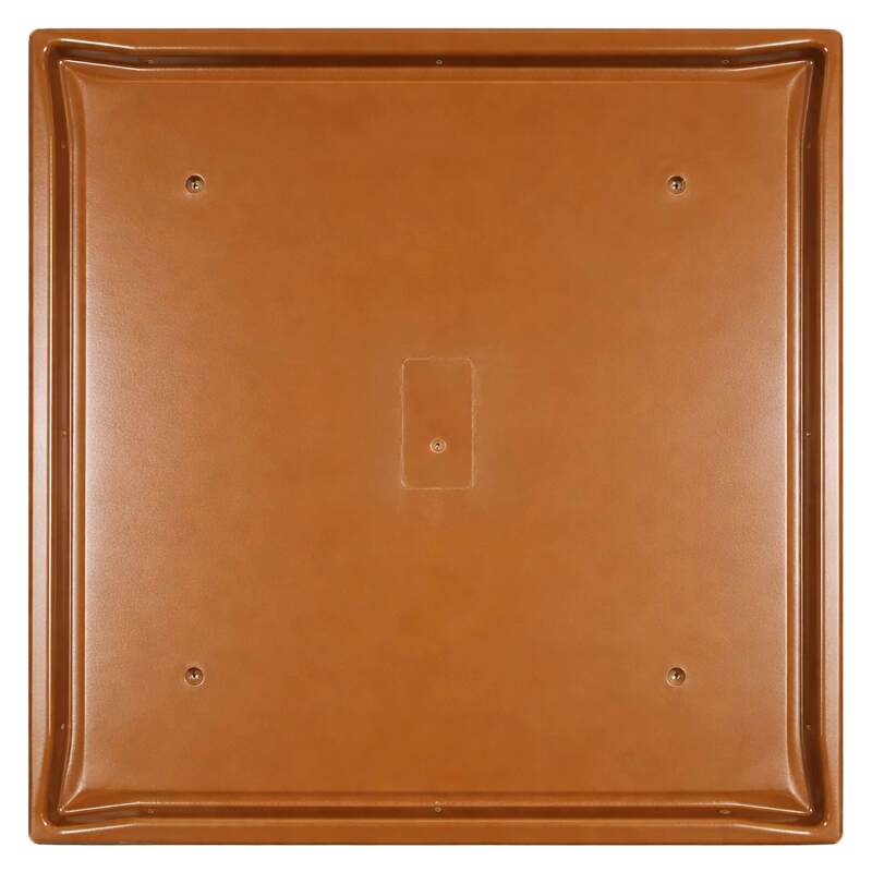 Tablero cuadrado de madera moldeada laminada 70 x 70 cm (4/6)