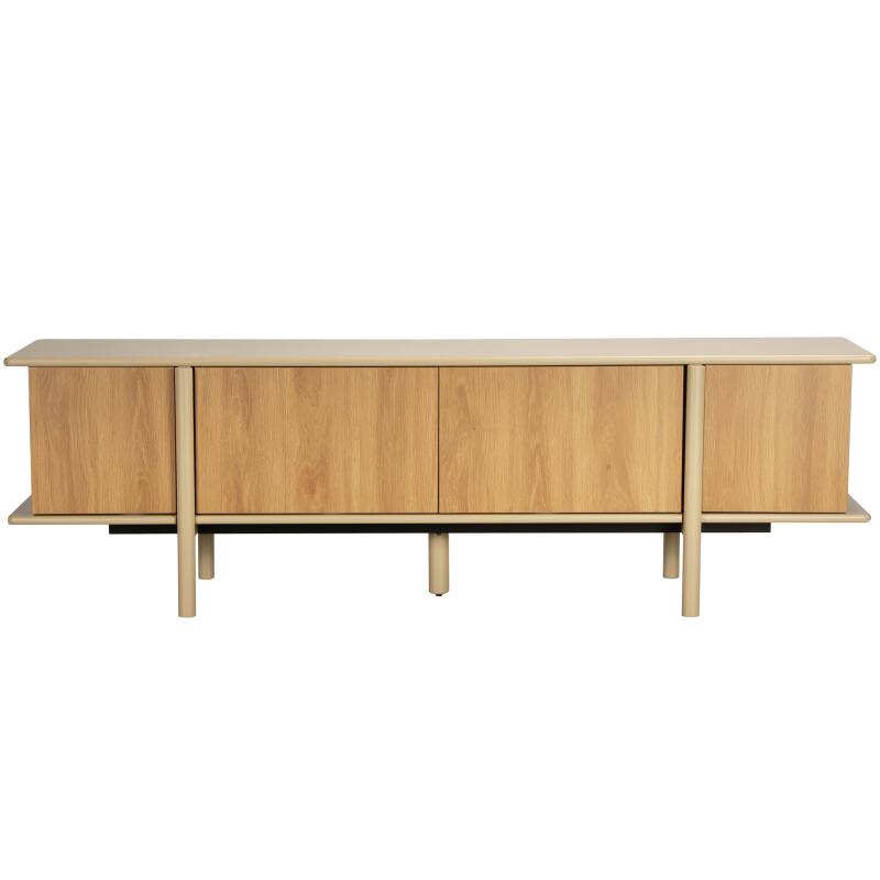 Mueble TV de efecto madera 180 cm (4/7)