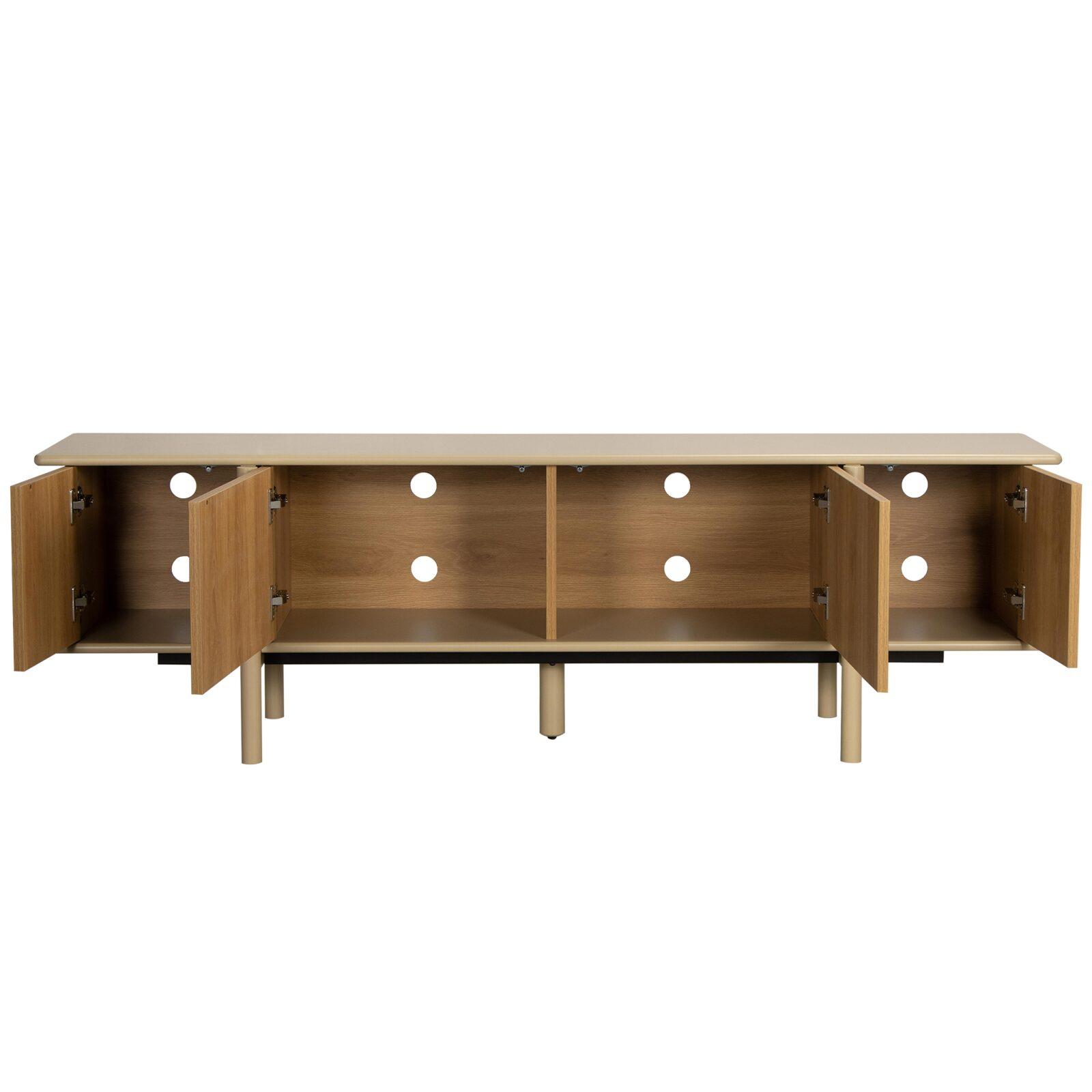 Mueble TV de efecto madera 180 cm