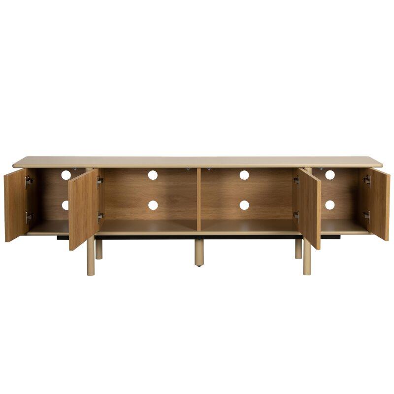 Mueble TV de efecto madera 180 cm (5/7)