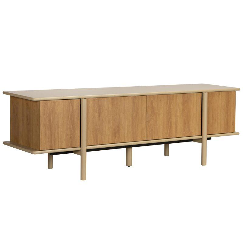 Mueble TV de efecto madera 180 cm