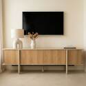 Mueble TV de efecto madera 180 cm