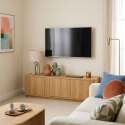 Mueble TV de efecto madera 150 cm