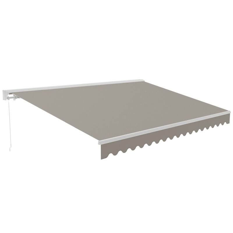 Toldo manual con cofre semi integrado 3x2,50 m