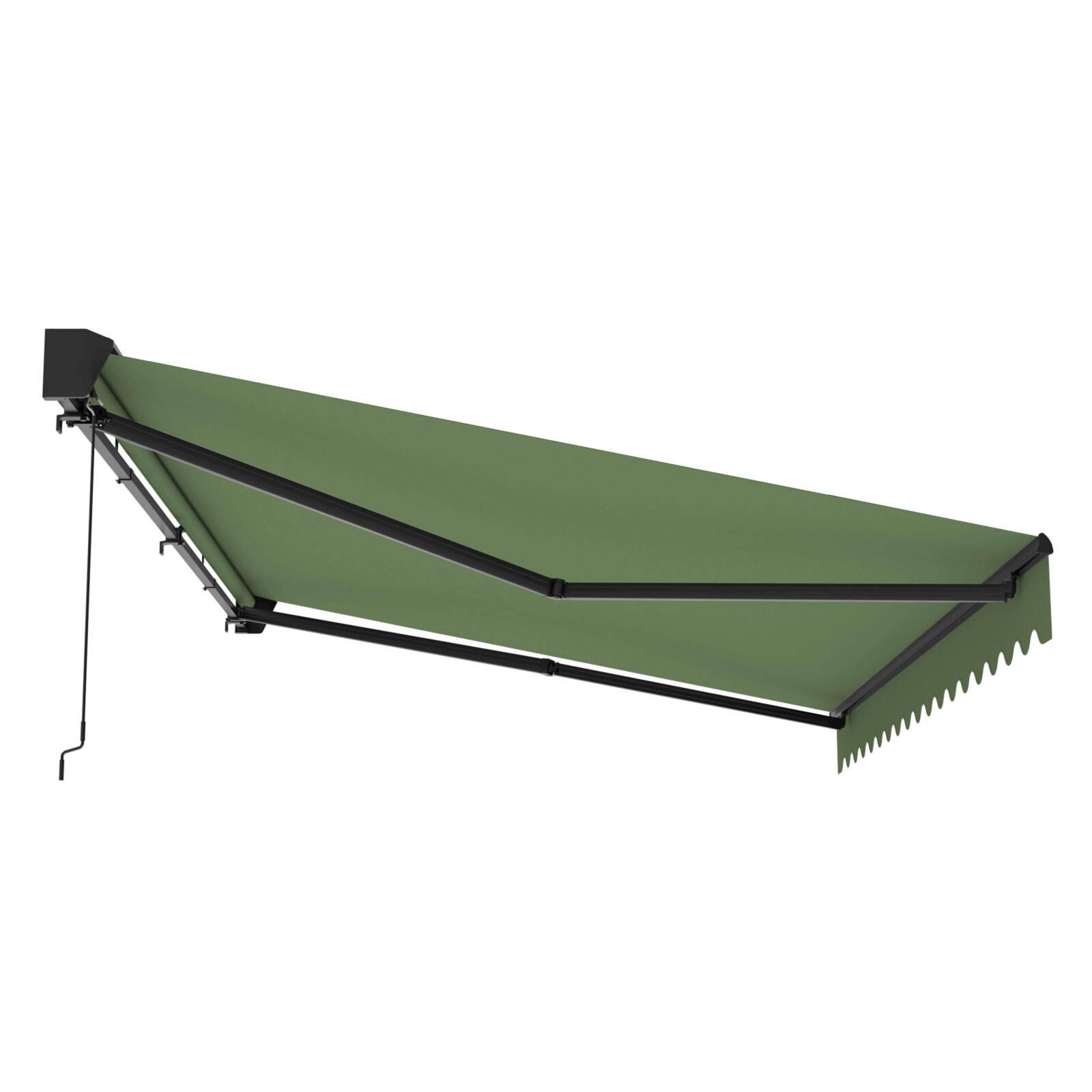 Toldo manual con cofre semi integrado 2,50x2 m