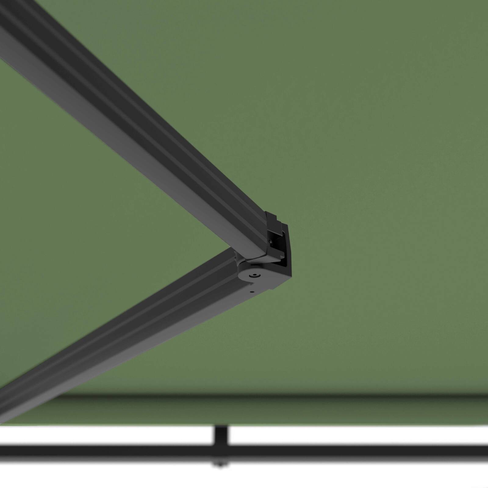 Toldo manual con cofre semi integrado 2,50x2 m