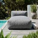 Chaise longue para sofá modular de exterior