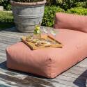 Chaise longue para sofá modular de exterior