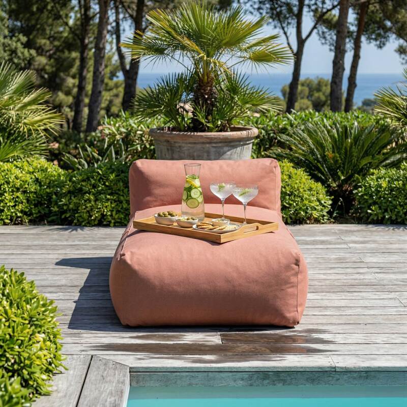 Chaise longue para sofá modular de exterior (3/5)