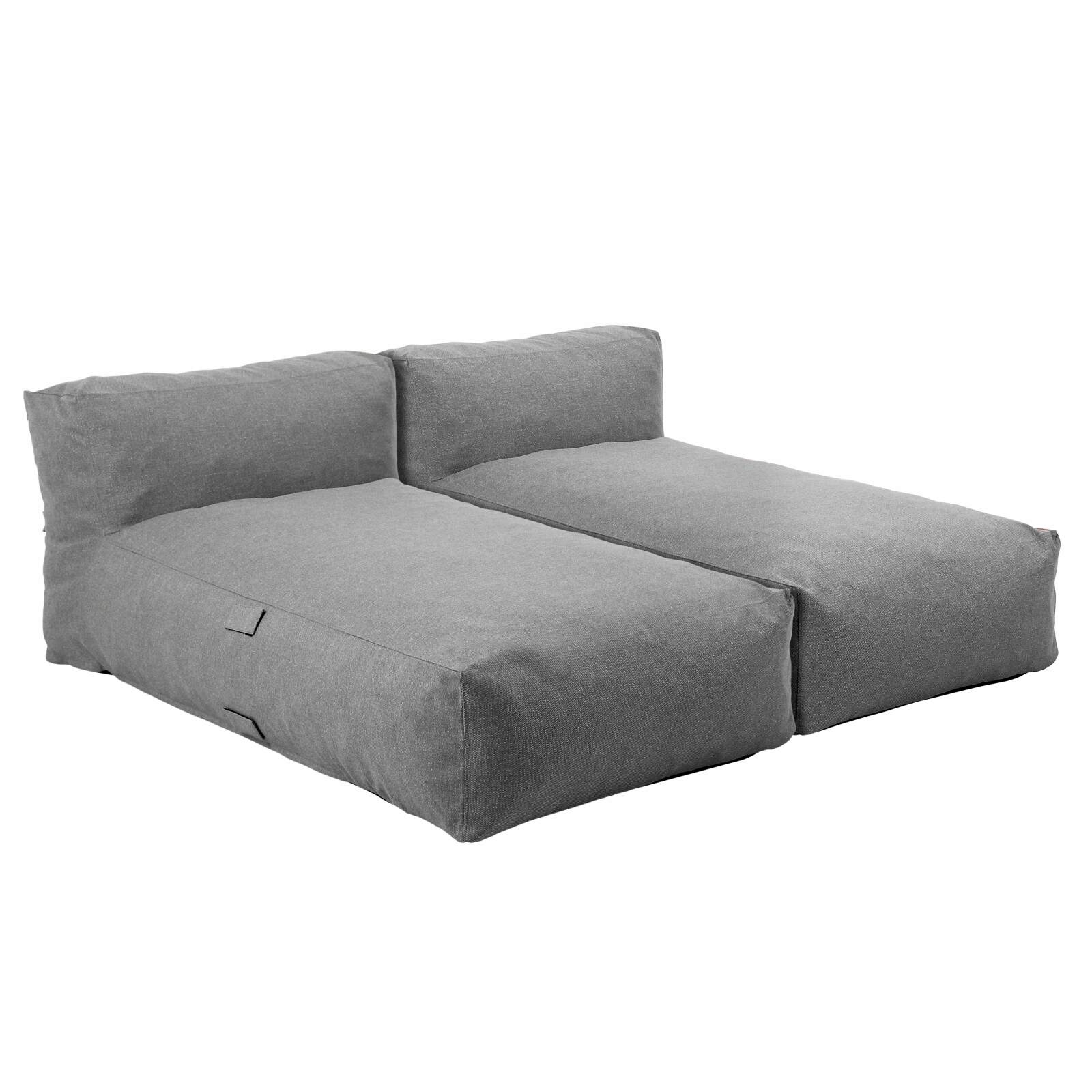 Sofá modular de exterior para 2 personas con 2 chaise longue