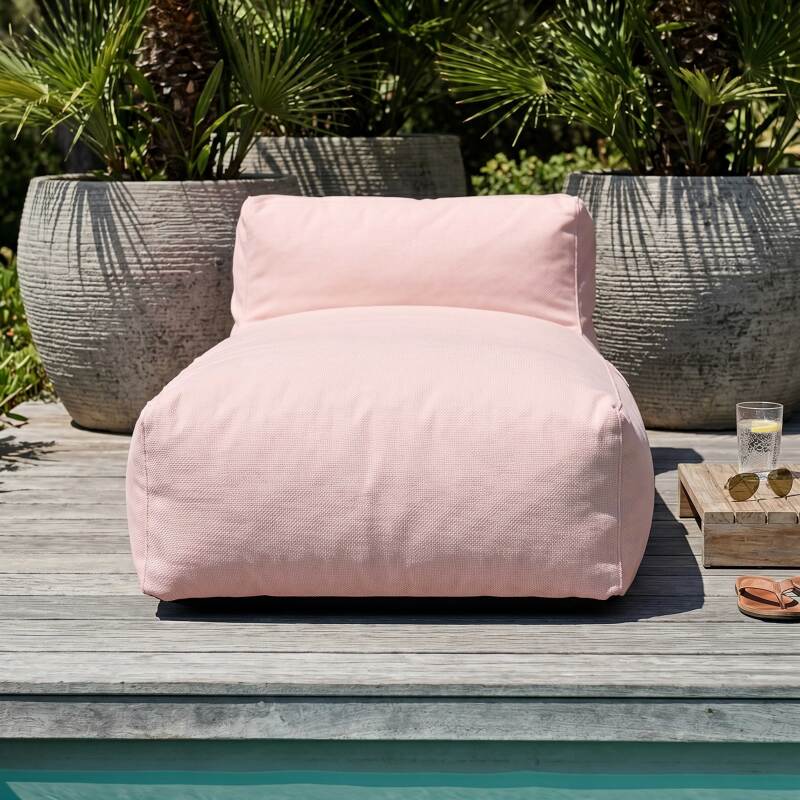 Sofá modular de exterior para 2 personas con 2 chaise longue (4/6)