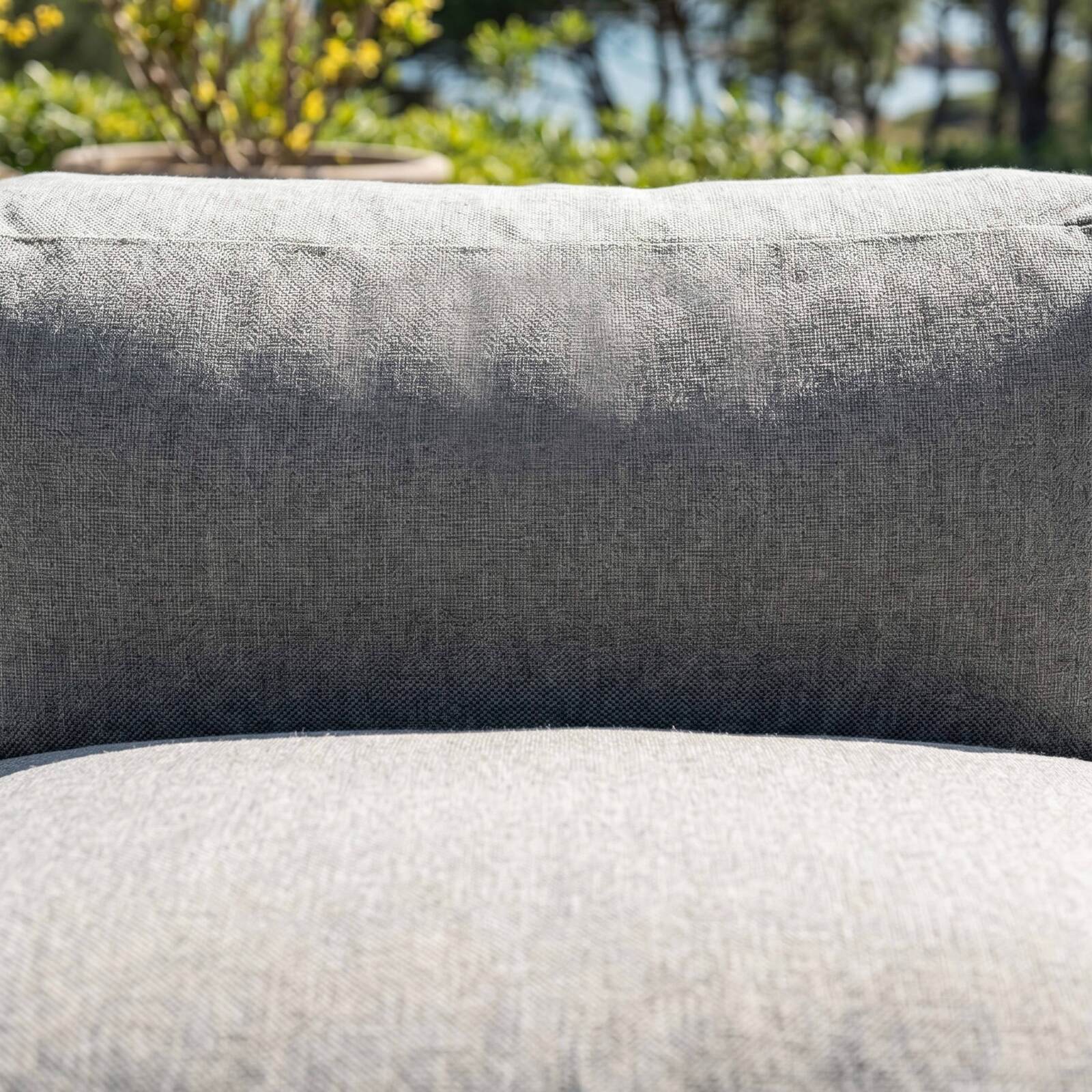 Sofá modular de exterior para 2 personas con 2 sillones