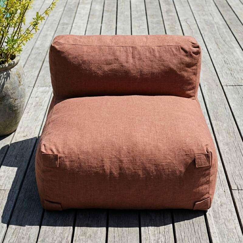 Sofá modular de exterior para 2 personas con 2 sillones (6/7)