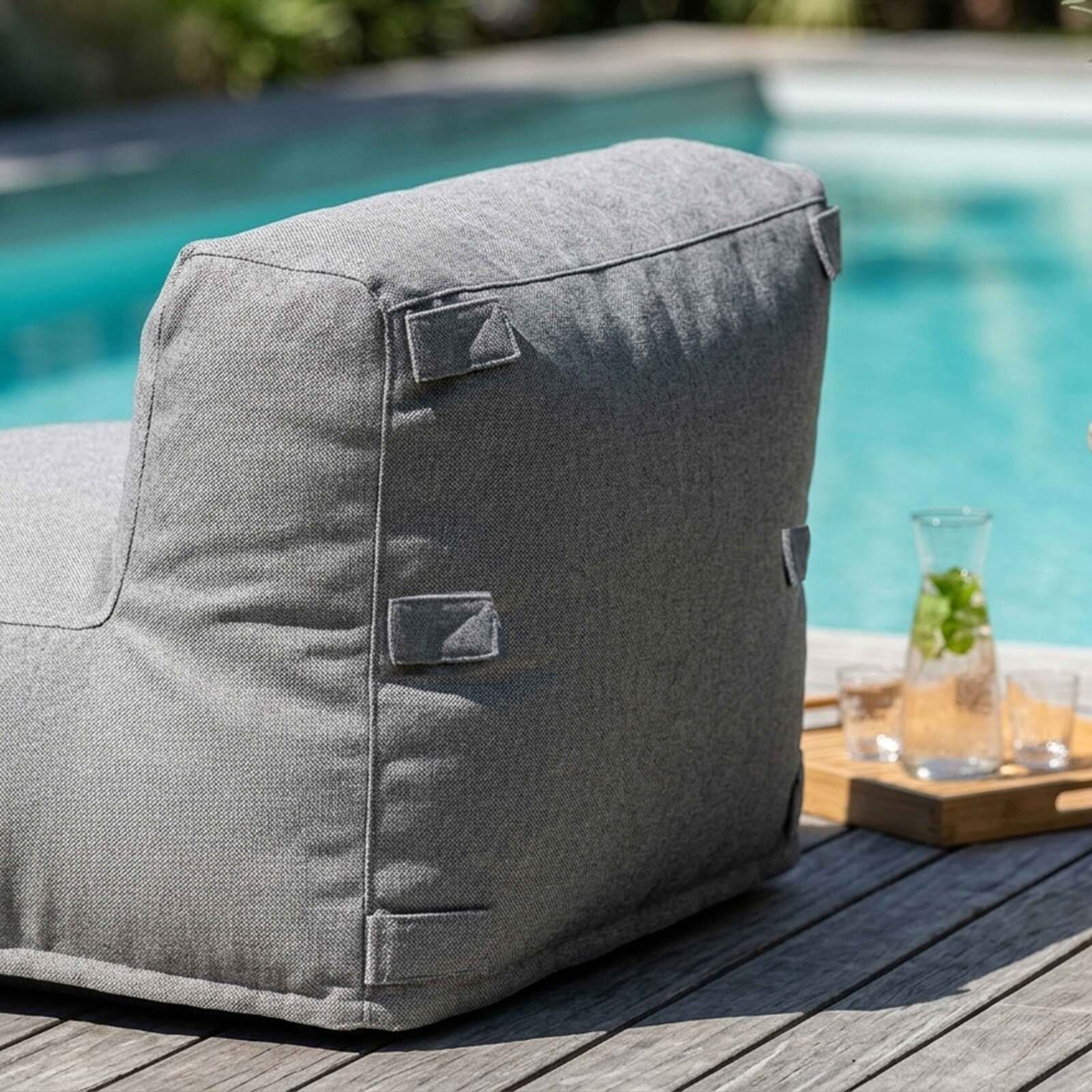 Sillón para sofá modular de exterior