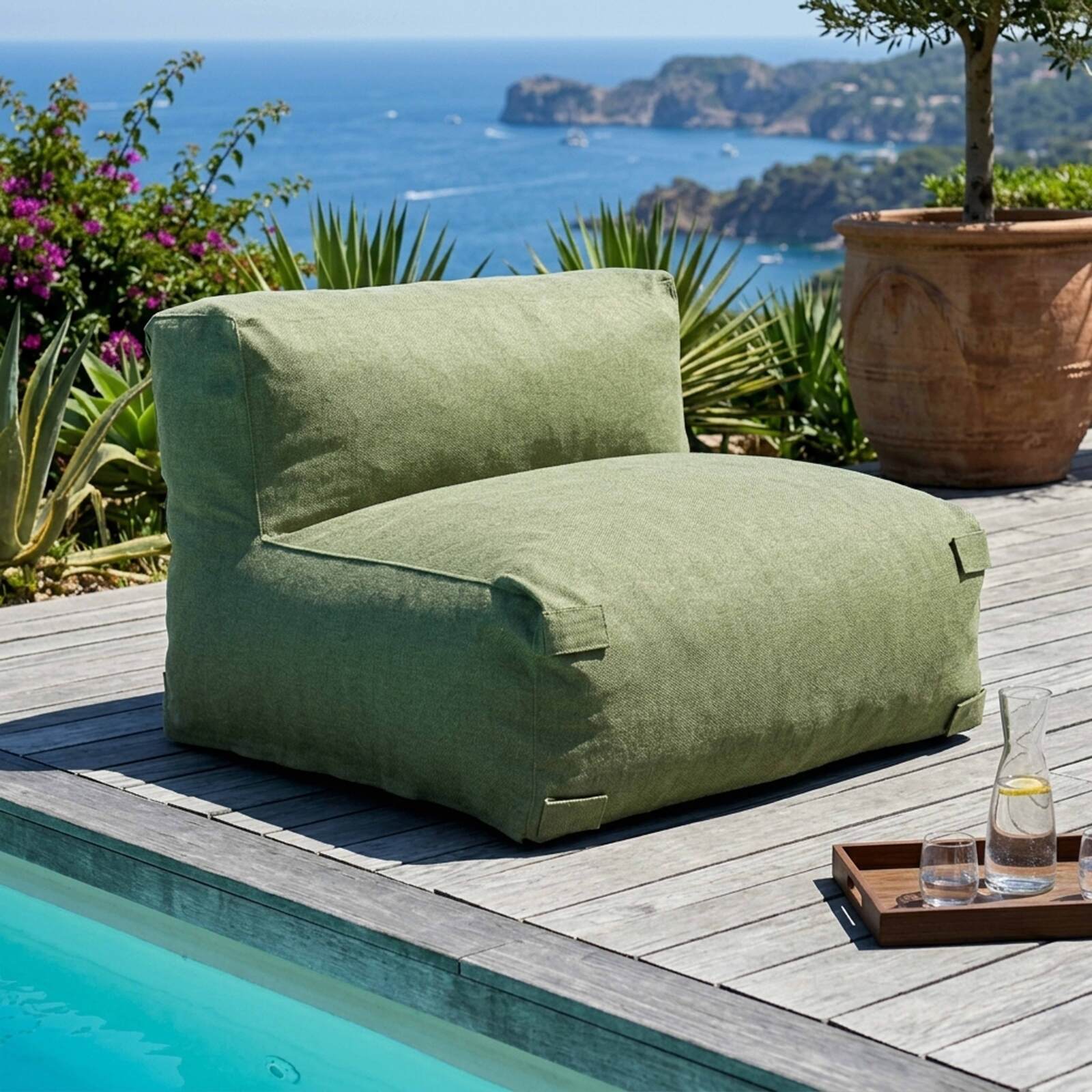 Sillón para sofá modular de exterior