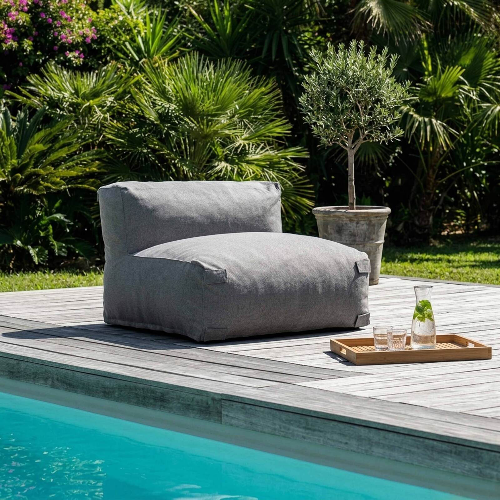 Sillón para sofá modular de exterior