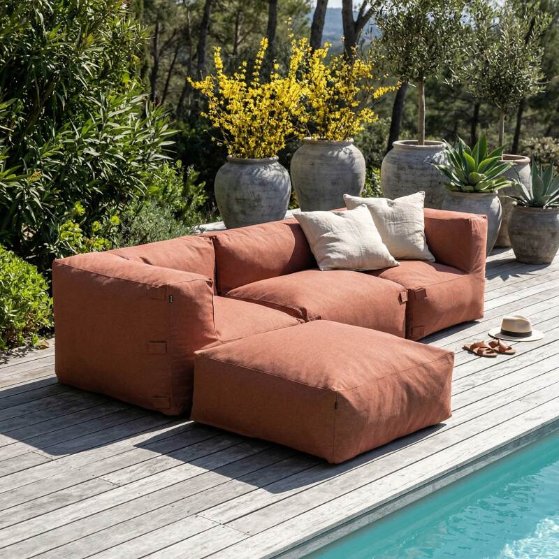 Sillón para sofá modular de exterior (6/7)