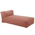 Chaise longue para sofá modular de exterior