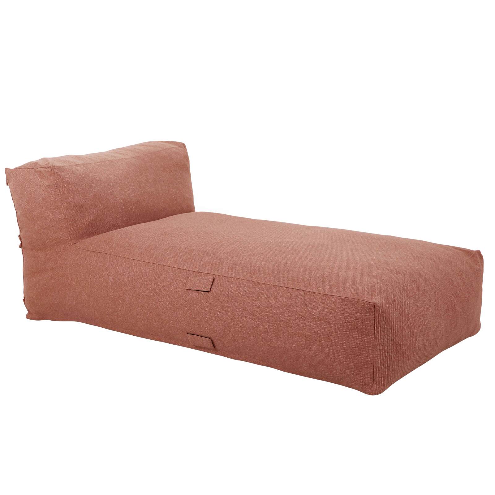 Chaise longue para sofá modular de exterior