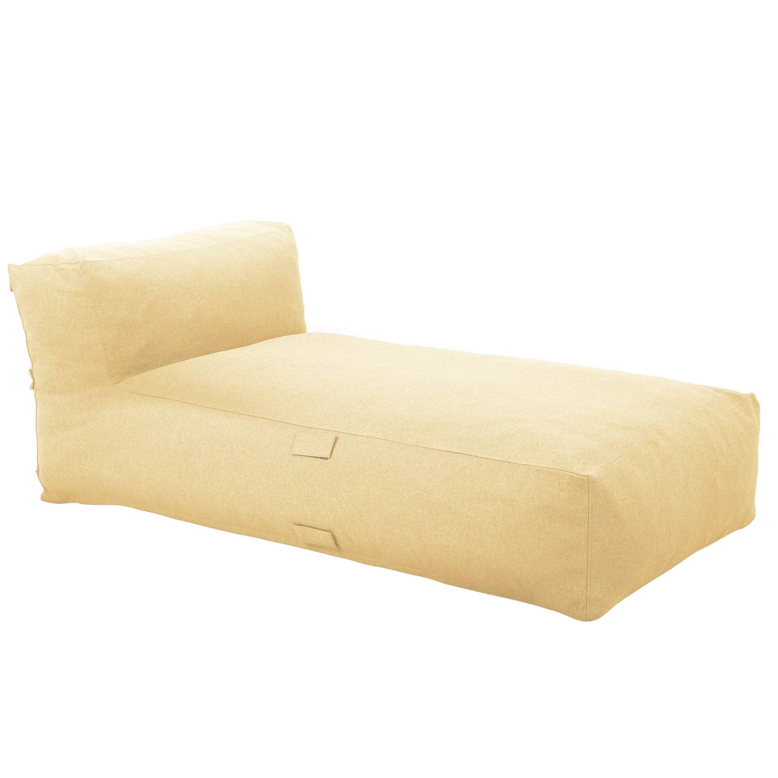 Chaise longue para sofá modular de exterior