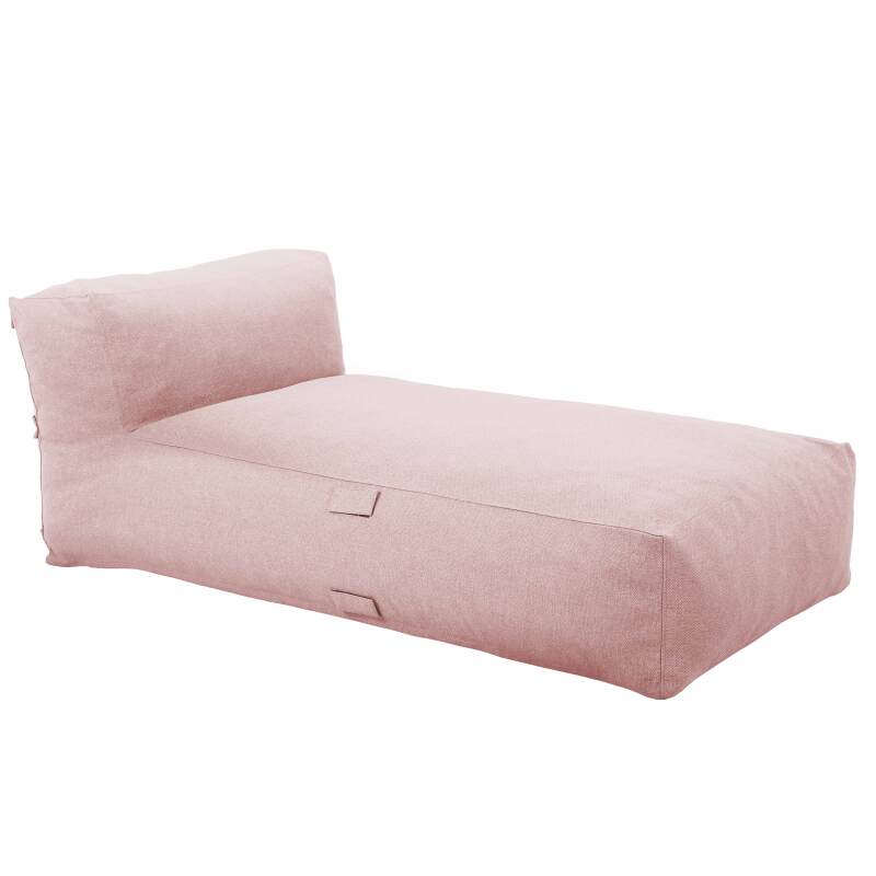 Chaise longue para sofá modular de exterior