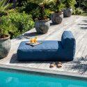 Chaise longue para sofá modular de exterior