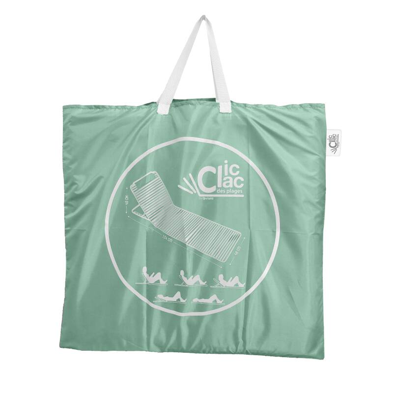 Lote de 2 tumbonas de playa plegables a rayas, amarilla y gris (6/7)