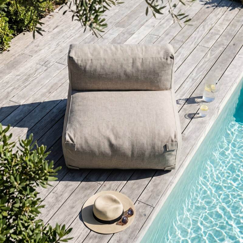 Sofá modular de exterior para 3 personas con 3 sillones (6/7)