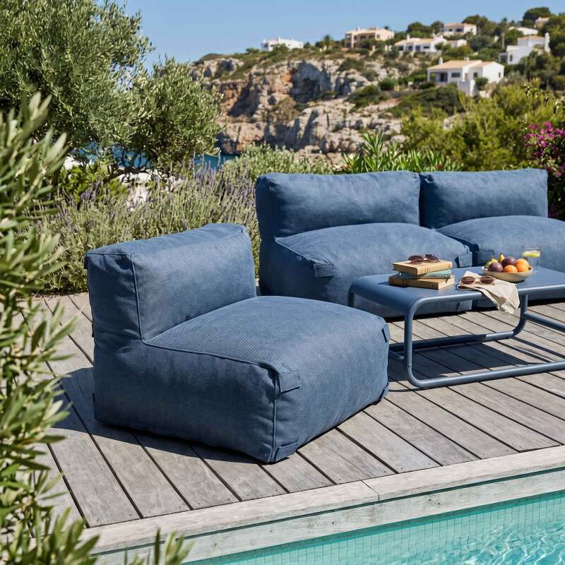 Sofá modular de exterior para 3 personas con 3 sillones (5/7)