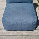 Sofá modular de exterior para 3 personas con 3 sillones