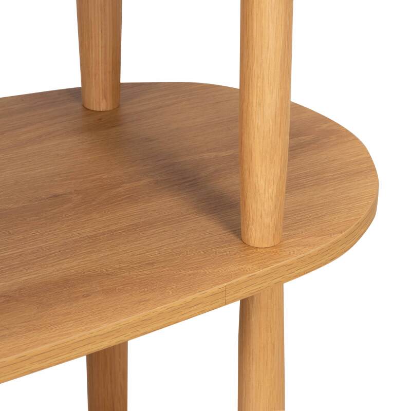 Estantería alta con efecto madera, 120x145 cm (6/8)