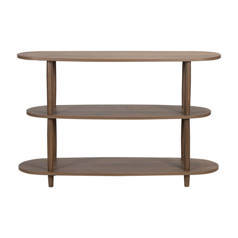 Estantería alta con efecto madera, 120x145 cm (5/8)