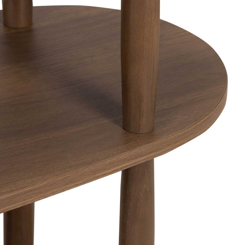 Estantería alta con efecto madera, 120x145 cm (6/8)