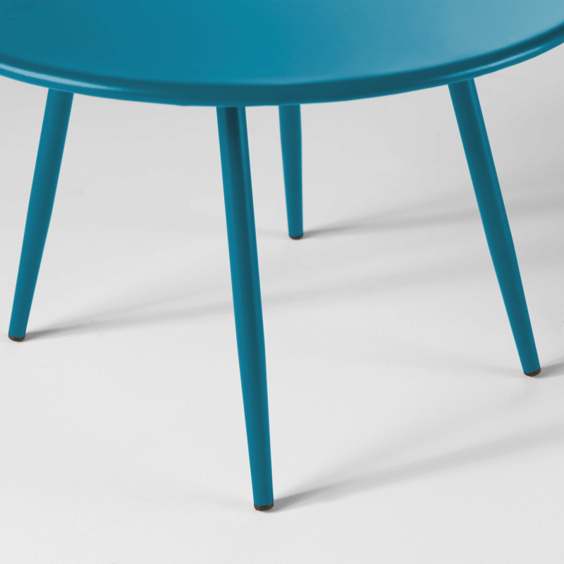 Mesas nido de metal redondas Ø50 / Ø40 cm (3/4)