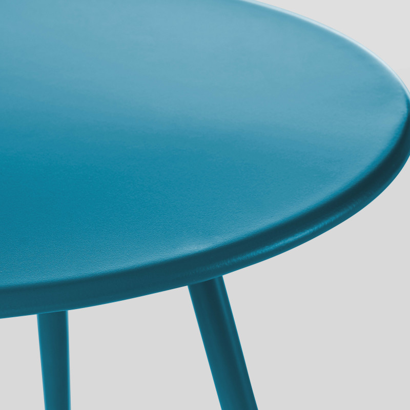 Mesas nido de metal redondas Ø50 / Ø40 cm (2/4)