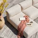 Sofá modular de exterior para 7 personas con 5 sillones y 2 chaise longue