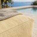Sofá modular de exterior para 2 personas con 1 sillón y 1 chaise longue