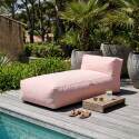 Sofá modular de exterior para 3 personas con 1 sillón, 1 sillón esquinero y 1 chaise longue