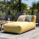 Sofá modular de exterior para 2 personas con 1 sillón y 1 chaise longue