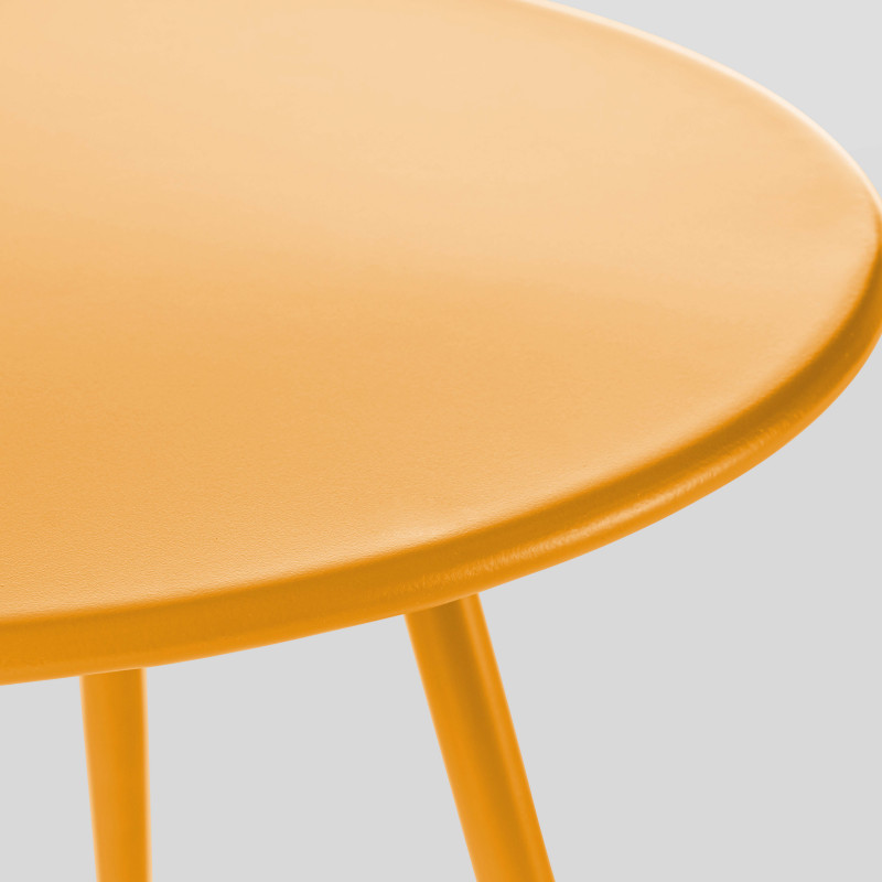 Mesa de centro de metal redonda Ø40 cm