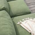 Sofá modular de exterior para 5 personas con 3 sillones y 2 chaise longue