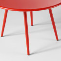 Mesa de centro de metal redonda Ø40 cm