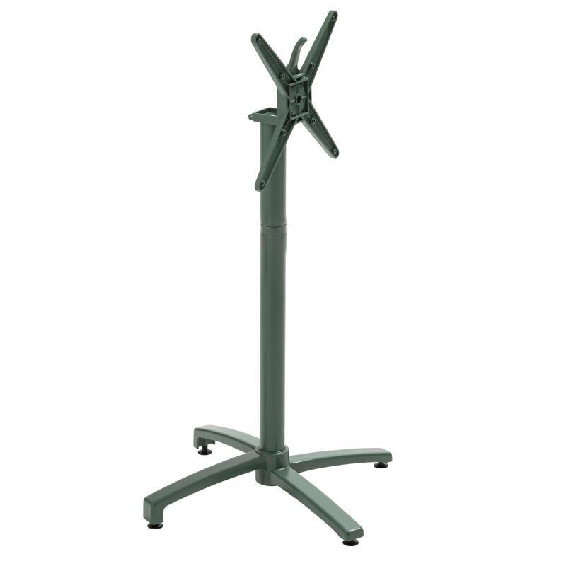 Pie de mesa con sistema de inclinación 108 cm en aluminio