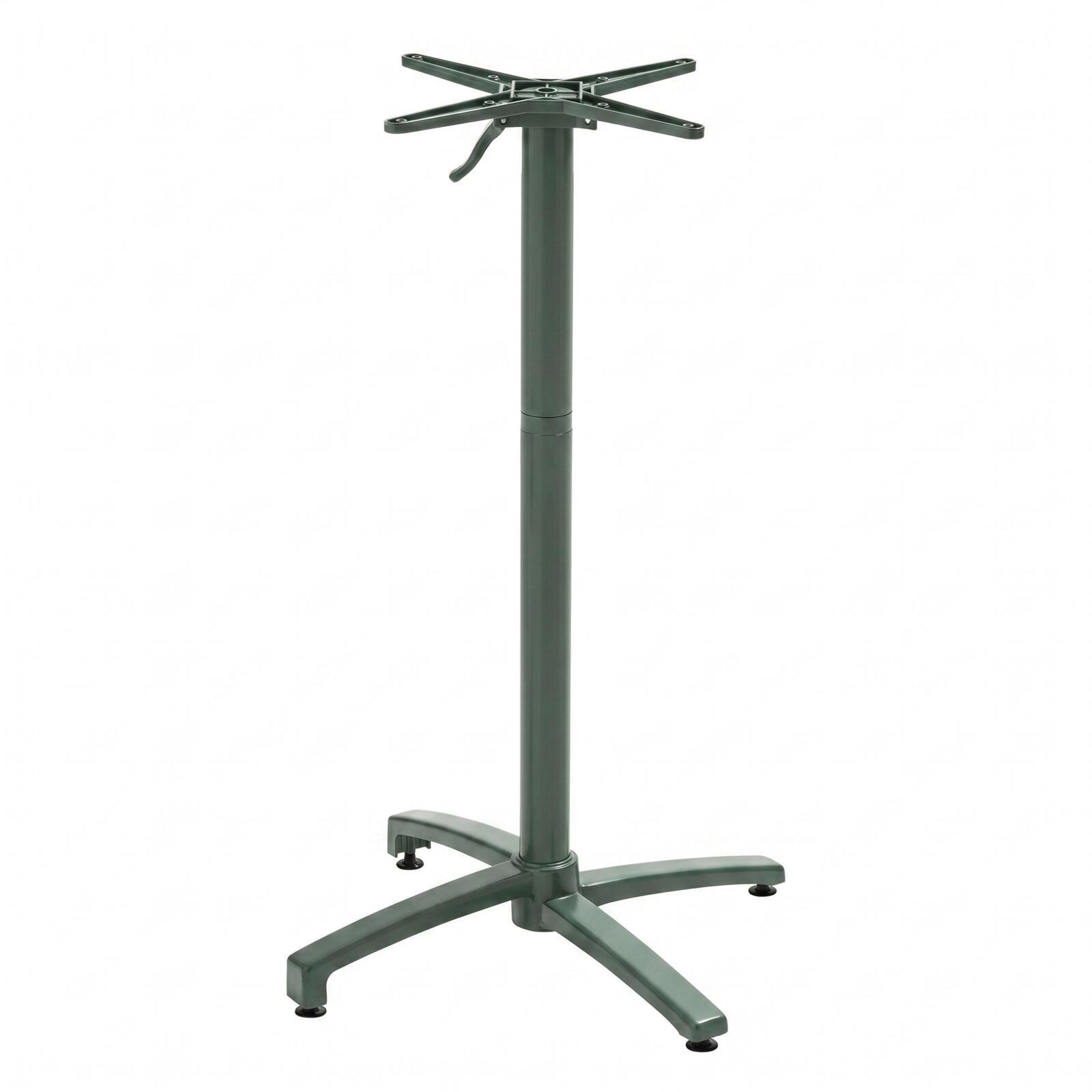 Pie de mesa con sistema de inclinación 108 cm en aluminio