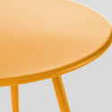 Mesa de centro de metal redonda Ø50 cm