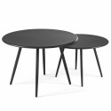 Mesa de centro de jardín redonda Ø40 x 29,5 cm
