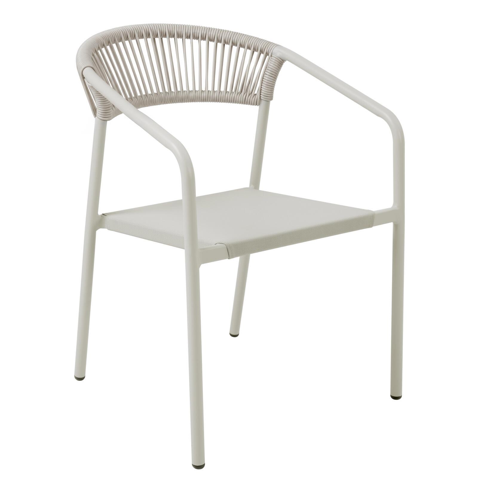 Mesa de jardín estructura de aluminio, 8 personas 213x90 cm y 8 sillas de textilene