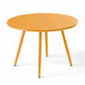 Mesa de centro de jardín redonda Ø50 x 34 cm